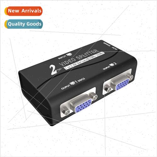 1 in 2 Computer TV Splitter 1 in 2 2-port VGA Splitter Split