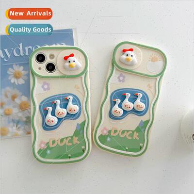 Dorky Three Ducks IPhone13/14ProMax Push Window Stereo Apple
