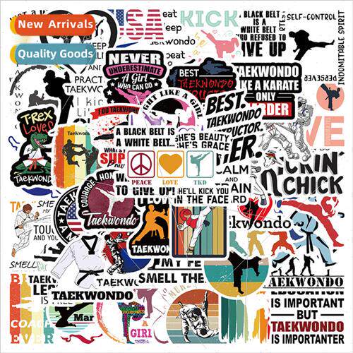 50 Kung Fu Martial Arts Stickers ggage Laptop Mug Cell Phone