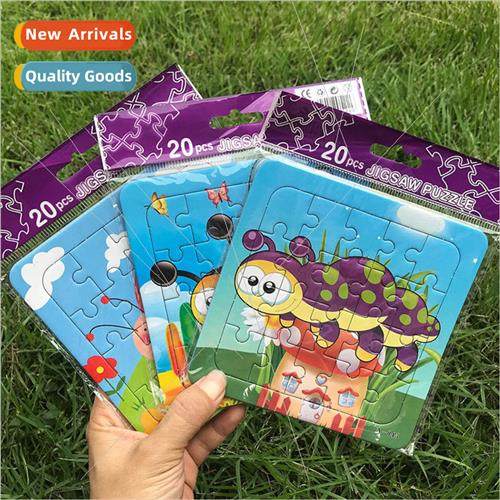 20 pieces baby toddler  children cartoon blocks toy puzzle 2