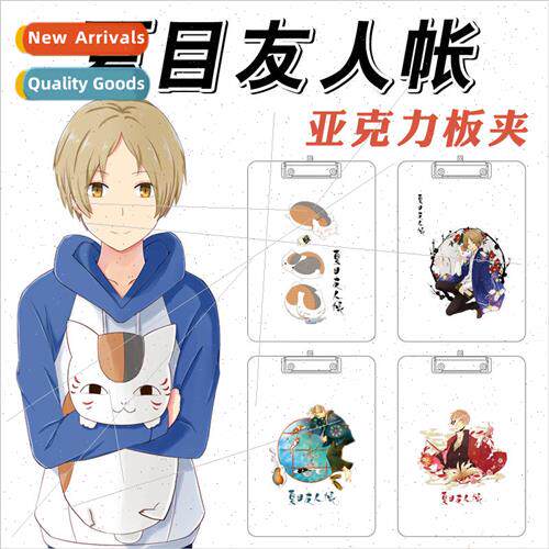 Anime Acrylic Board Clip Natsume Youjin account Guizhi Cat T