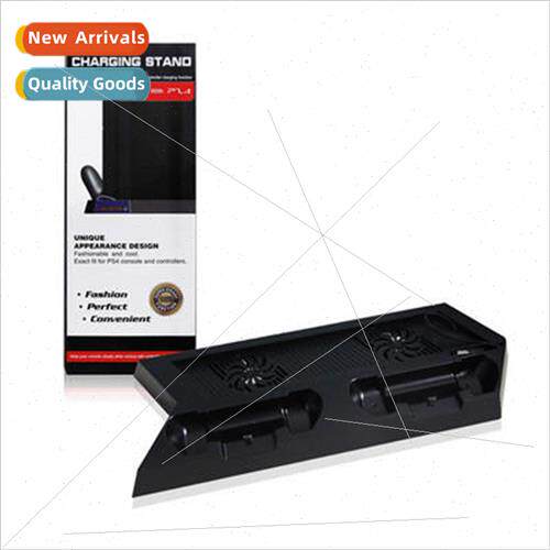 PS4 Console Stand Cooling Fan PS4 Charging Dock Handle Stand