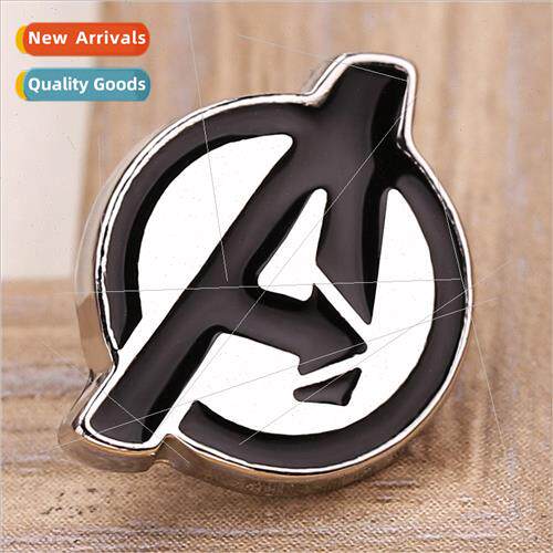 The Avengers metal brooch The Avengers A word logo personali