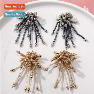fireworks beads tassel Vintage diy Kong flowers handma Hong