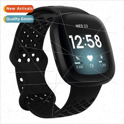 适用 fitbit versa3/fitbit sense smart band official skeleton