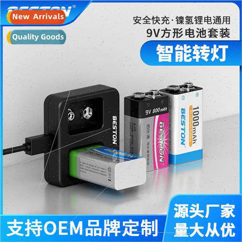 9V thium Rechargeable Battery Set KTV Microphone Battery Mul