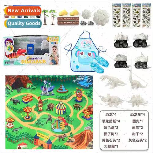 Childrens science education DIY handmade coloring creative w