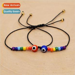 Creative Rainbow Turkish Bohemian Evil che Devils Eye Style