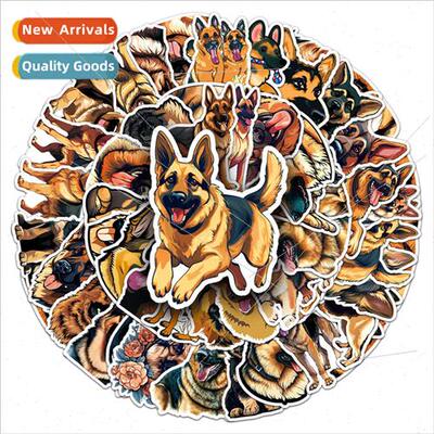 50 German Shepherd cartoon animal police dog German Shepherd