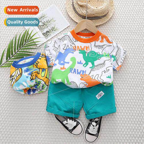 Childrens summer suit suit infant childrens clothes two-piec