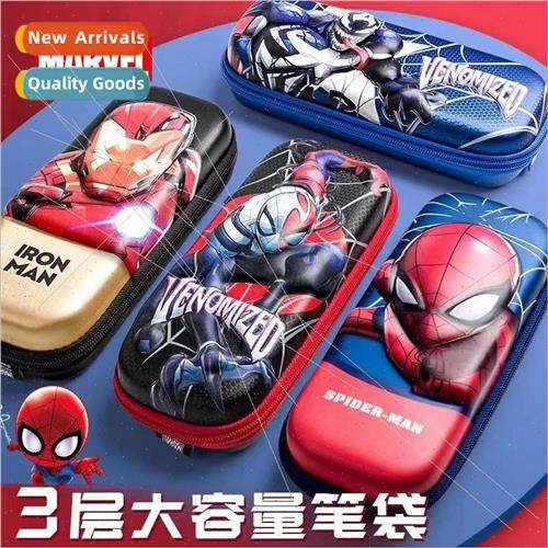 Comic book childrens pencil case pencil case 3D stereo press