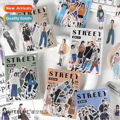 Japanese paper sticker pack Set girl series Cartoon characte