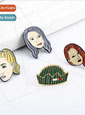 American drama riverdale  oil drop cartoon brooch riverdale