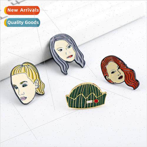 American drama riverdale  oil drop cartoon brooch riverdale