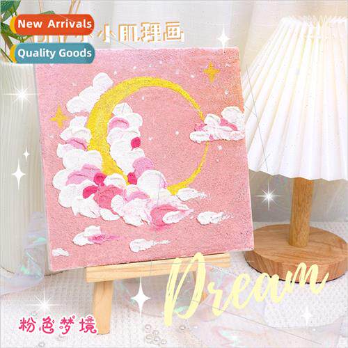Texture painting quartz sand painting digital oil painting c