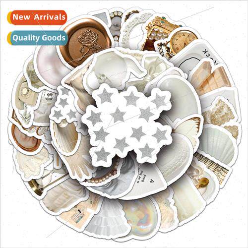 50 white ins  cell phone case stickers Cute Sticker Nordic