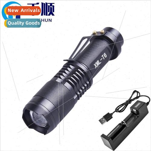 5-Speed Sk98 XML-T6 ni Telescopic Zoom Rechargeable Lg Shot