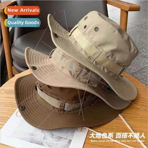 Ins solid color casual sun hat Korea match fishing hat outdo