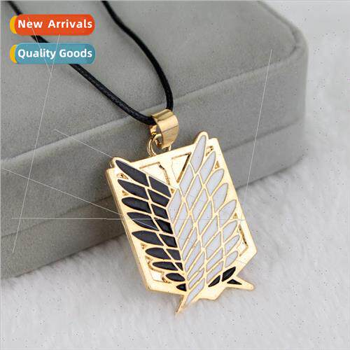 Anime  Attack on Titan necklace Investigative Corps Wings of