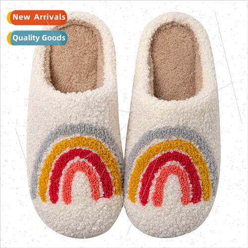 Smiley Korean fall and winter men and women couple cotton sl