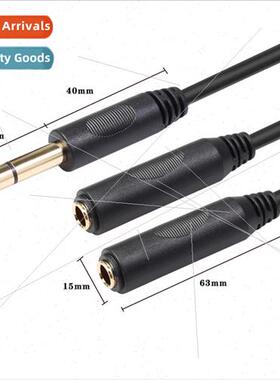 New Product 6.35 Stereo Large Three Core One Male Two Female