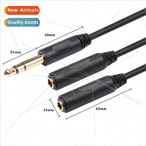 New Product 6.35 Stereo Large Three Core One Male Two Female