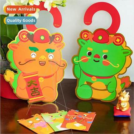 Year of the Dragon door handle hanging decorations to arrang