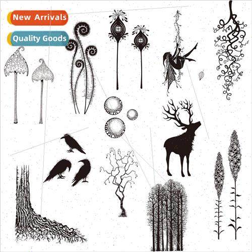 Fairy series handbook stamps diy greeting card pvc stamps