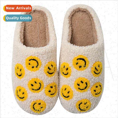 Smiley Korean fall and winter men and women couple cotton sl