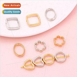 hollow large hole Multi plating CCB beads bead specification