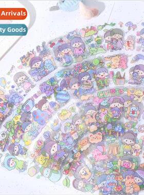 20 -repeating PET stickers characters girls cartoon stickers