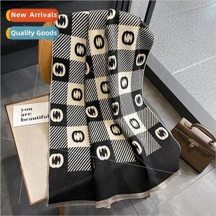 winter faux short fall beard jacquard and warm 2023 cashmere