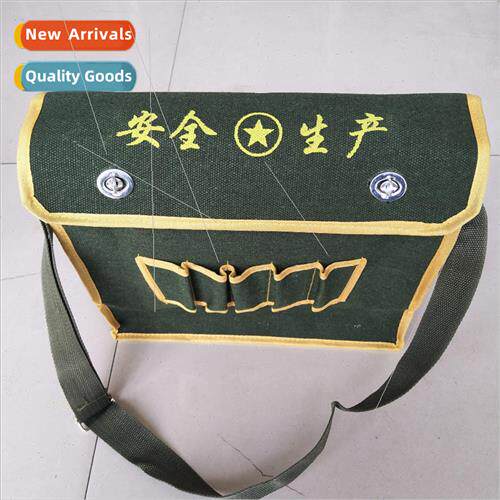 Thickened Canvas Toolkit Electricians Bag Hardware Tool Bag
