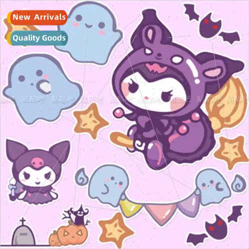 Electric car stickers cute cartoon Kurome stickers decorativ