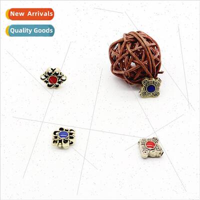 Handmade imitation copper hollow Chinese knot auspicious kno