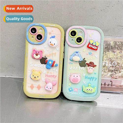 Stereoscopic cartoon doll 14ProMax couple  iPhone12/11 适用