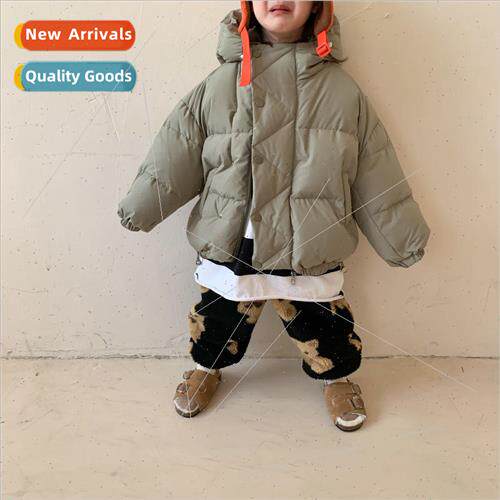 Childrens down jacket 2023 winter new boys and girls Korean