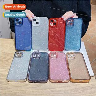 适用 iPhone14ProoMax Pupil Eye Plating Transparent Glitter P
