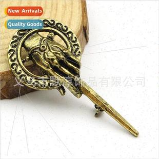 Hand the Movie Pin电影国王之手胸章胸针 King Badge