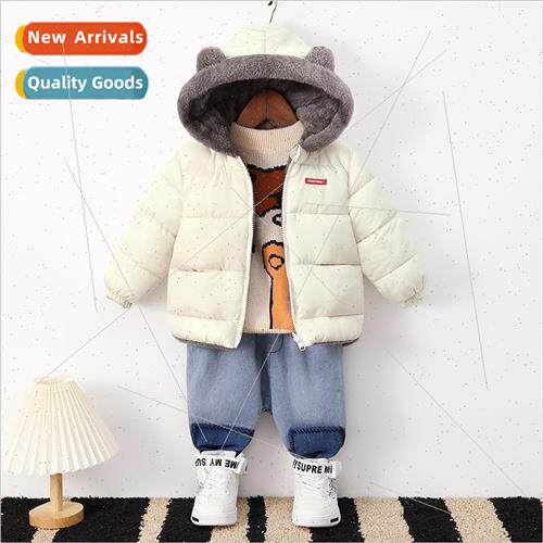 New section childrens lambs wool cotton jacket boys down cot