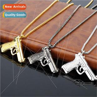 Necklace Hip Hop Jewelry Popular Personalized Hipster Pistol