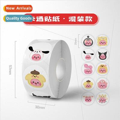 Cute popular little beaver Ruby roll roll stickers ins  cute