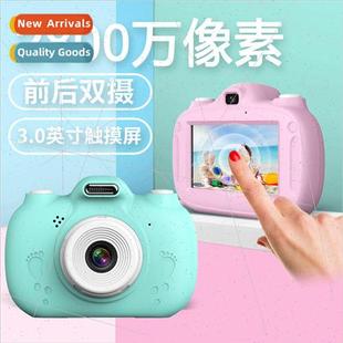 cartoon dua screen 2800W SLR mini camera kids Wifi touch New