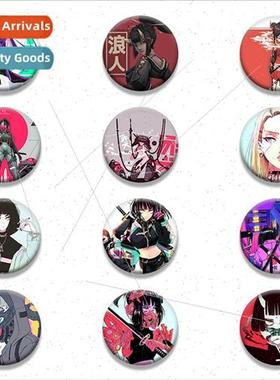 12pcs/set doomsday mecha wind cyberpunk girl personalized so