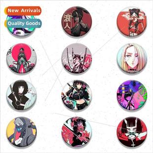 12pcs/set doomsday mecha wind cyberpunk girl personalized so