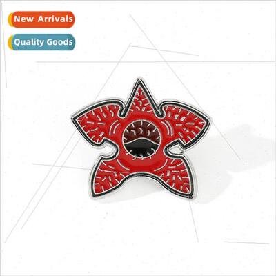 Stranger Things Cannibal Flower Brooch Movie Peripheral Meta