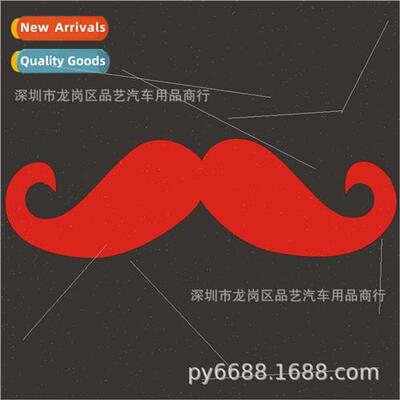 X-120 moustache car stickers to cover scratches random stick
