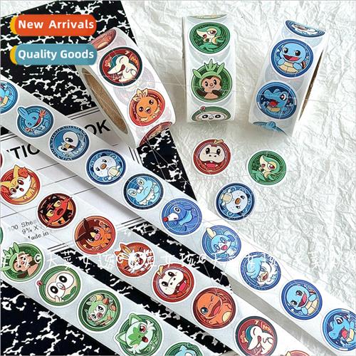 Japanese Pokémon roll roll stickers handbook material decor