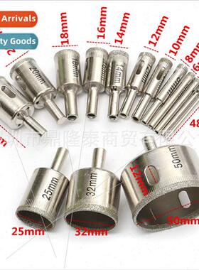 3-50mm gold and silver diamond drill hole saw blade tool 3 4
