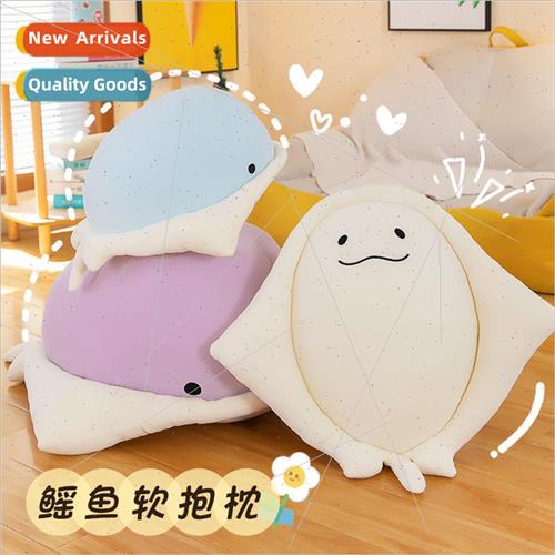 Manta ray doll pillow devil fish plush toys marine animals d